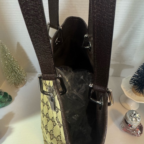 💥AUTHENTIC GUCCI Classic GG Signature Tote - Picture 14 of 16